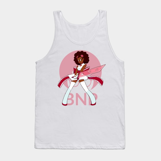 Black Nerd Problems Magical Girl Tank Top by Black Nerd Problems